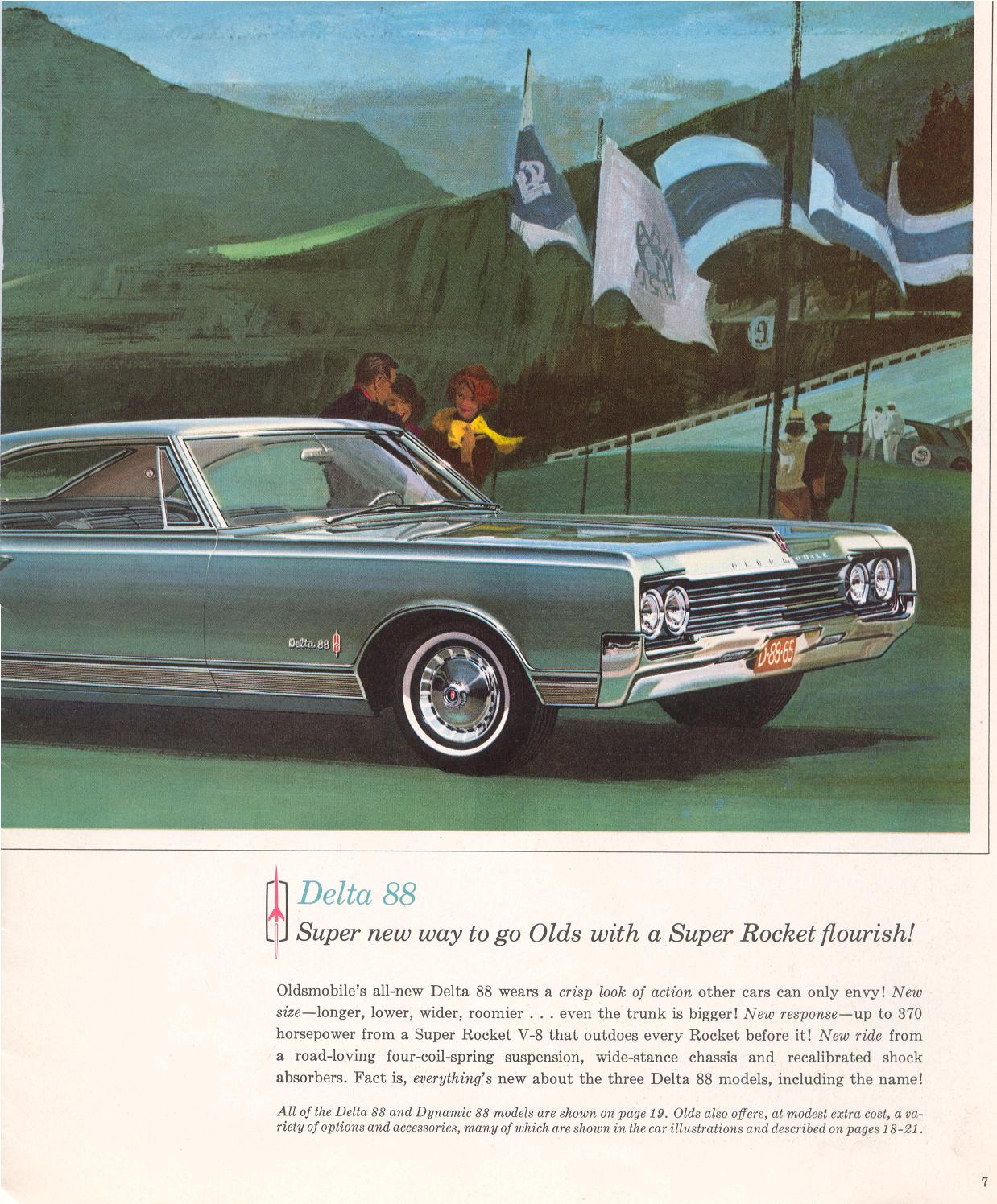 1965 Oldsmobile Motor Vehicles Brochure Page 22
